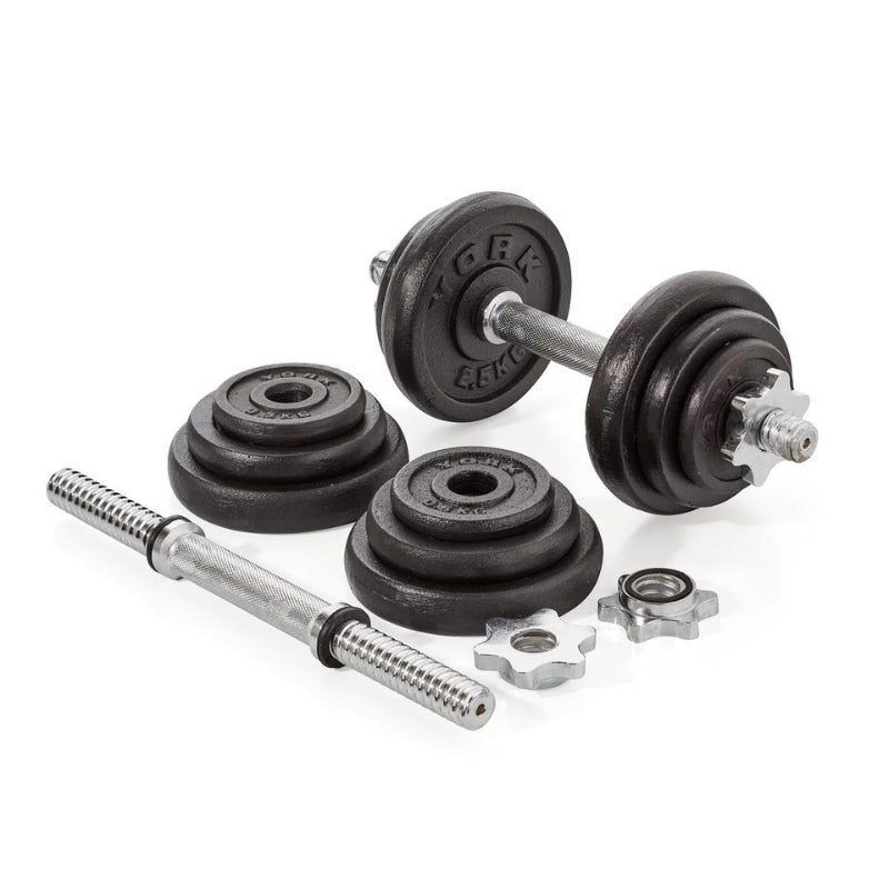 York Fitness Spinlock Dumbbells