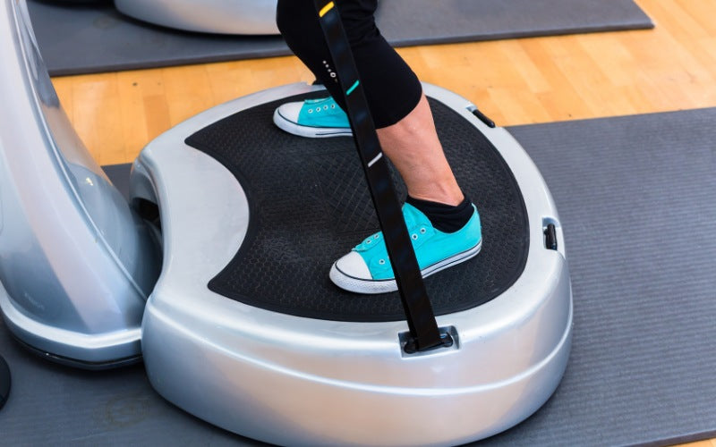 power plate in use
