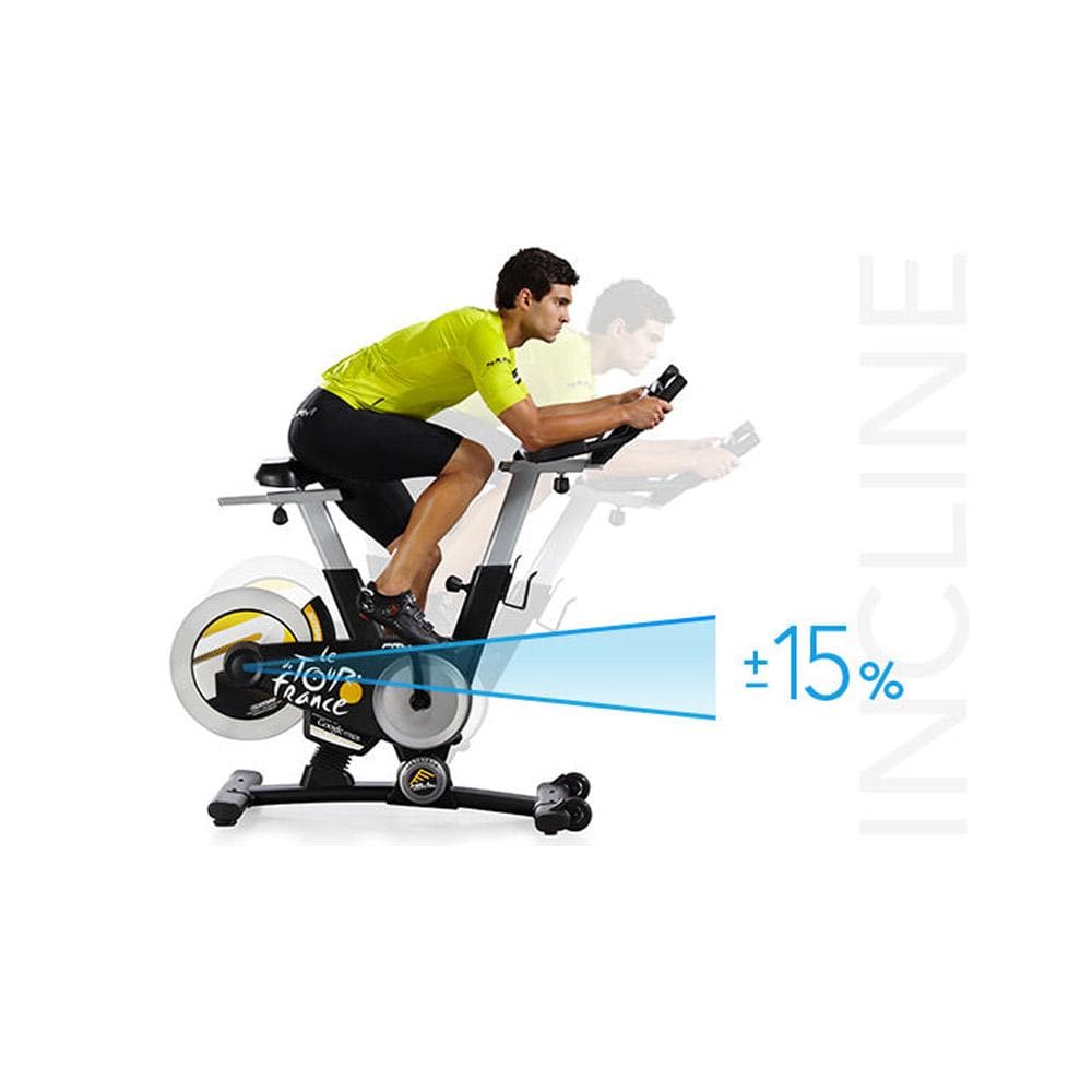 proform tour de france tdf 1.0 indoor cycle exercise bike