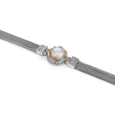 Anatoli Collection Sterling Silver Charm Bracelet