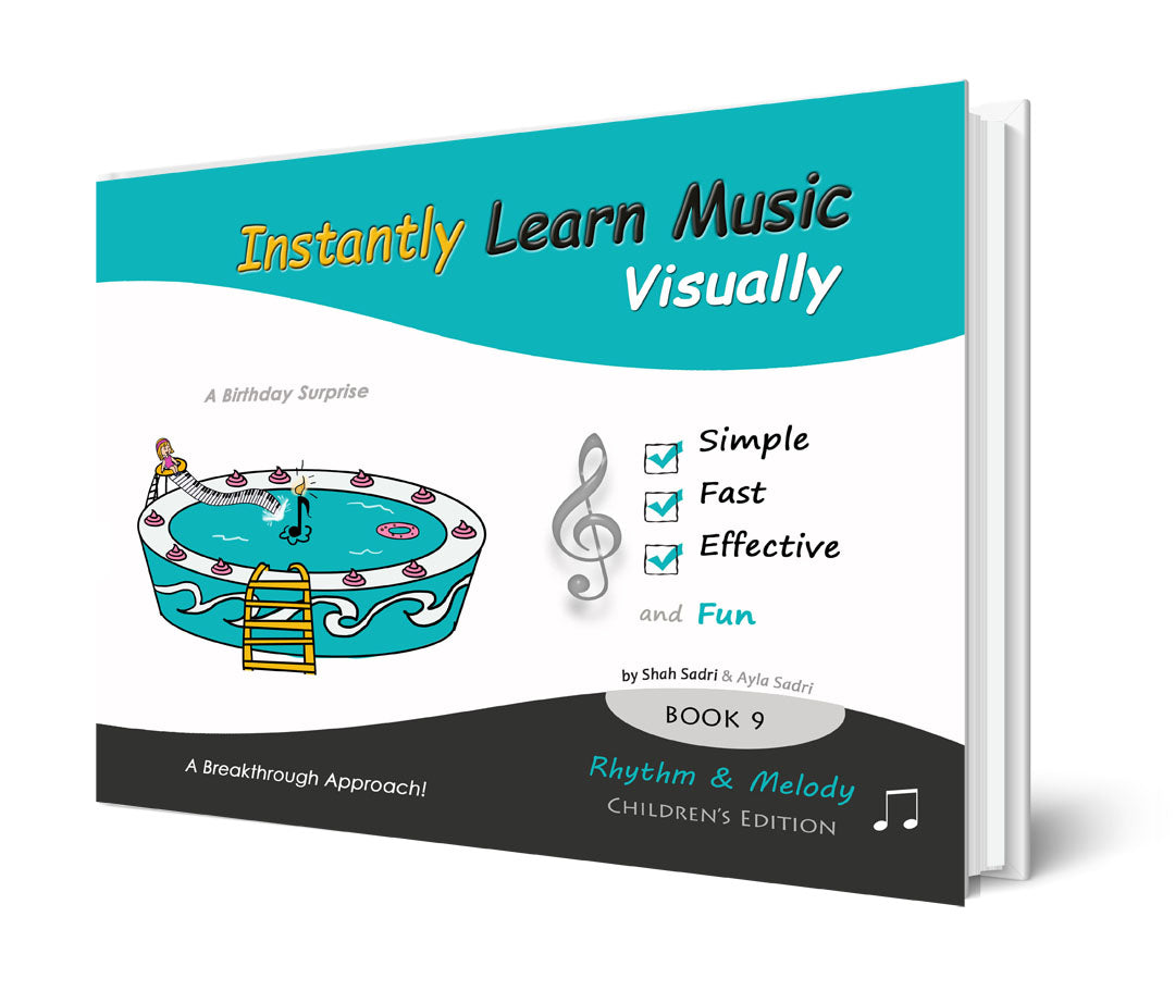 <span>Book 9. Rhythm and Melody</span>Instantly Learn Music Visually<span>A birthday Surprise</span>