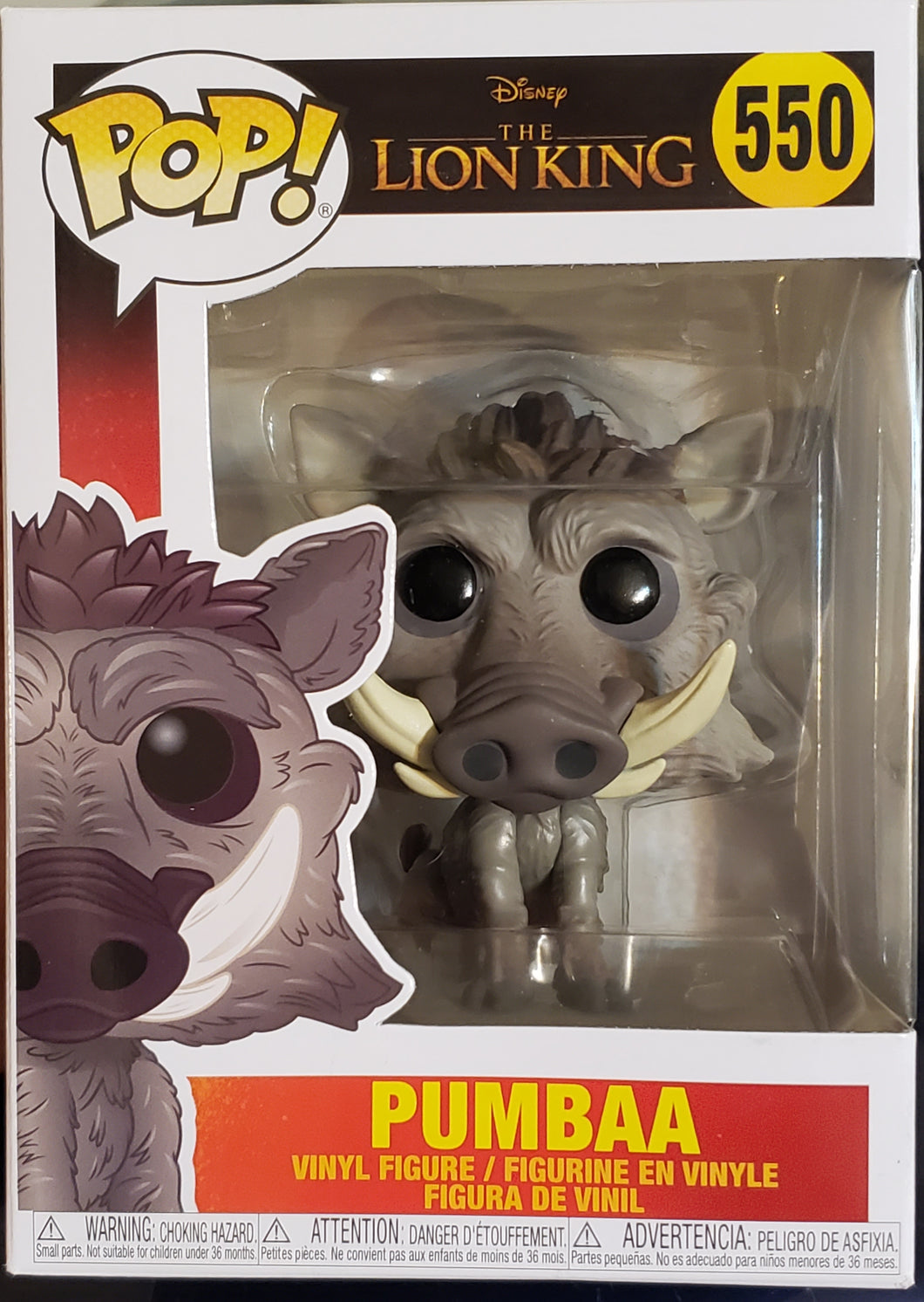 pumbaa pop figure