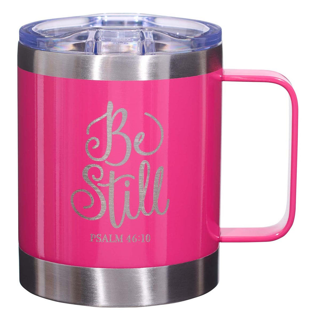 I know the Plans Stainless Steel Travel Mug With Handle - Jeremiah