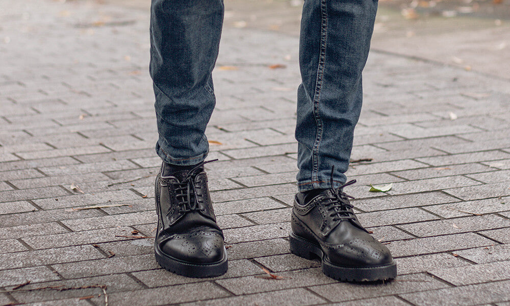 thick sole brogues