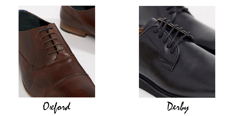 The Difference Between An Oxford Shoe and a Derby Shoe