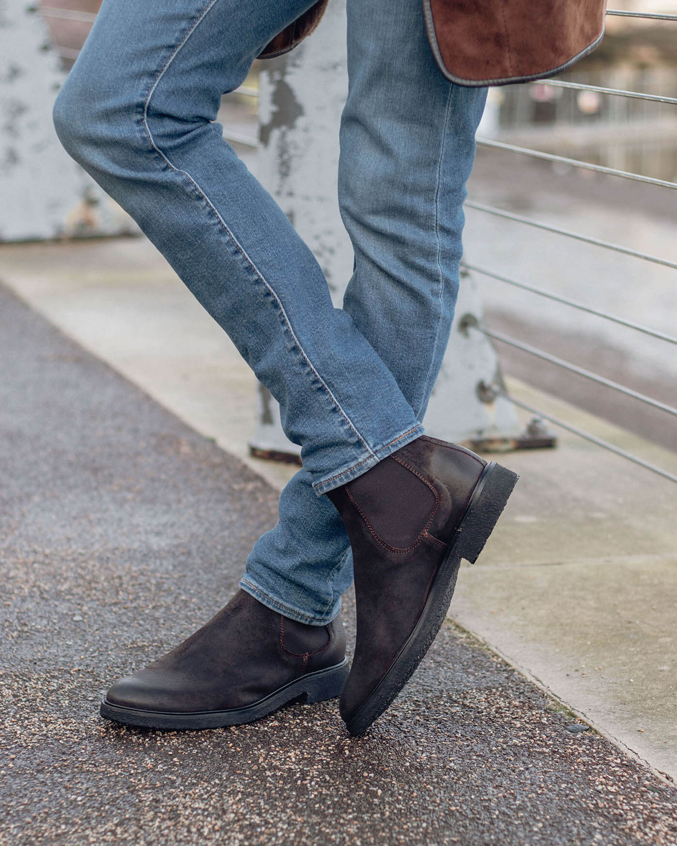 smart casual brown shoes