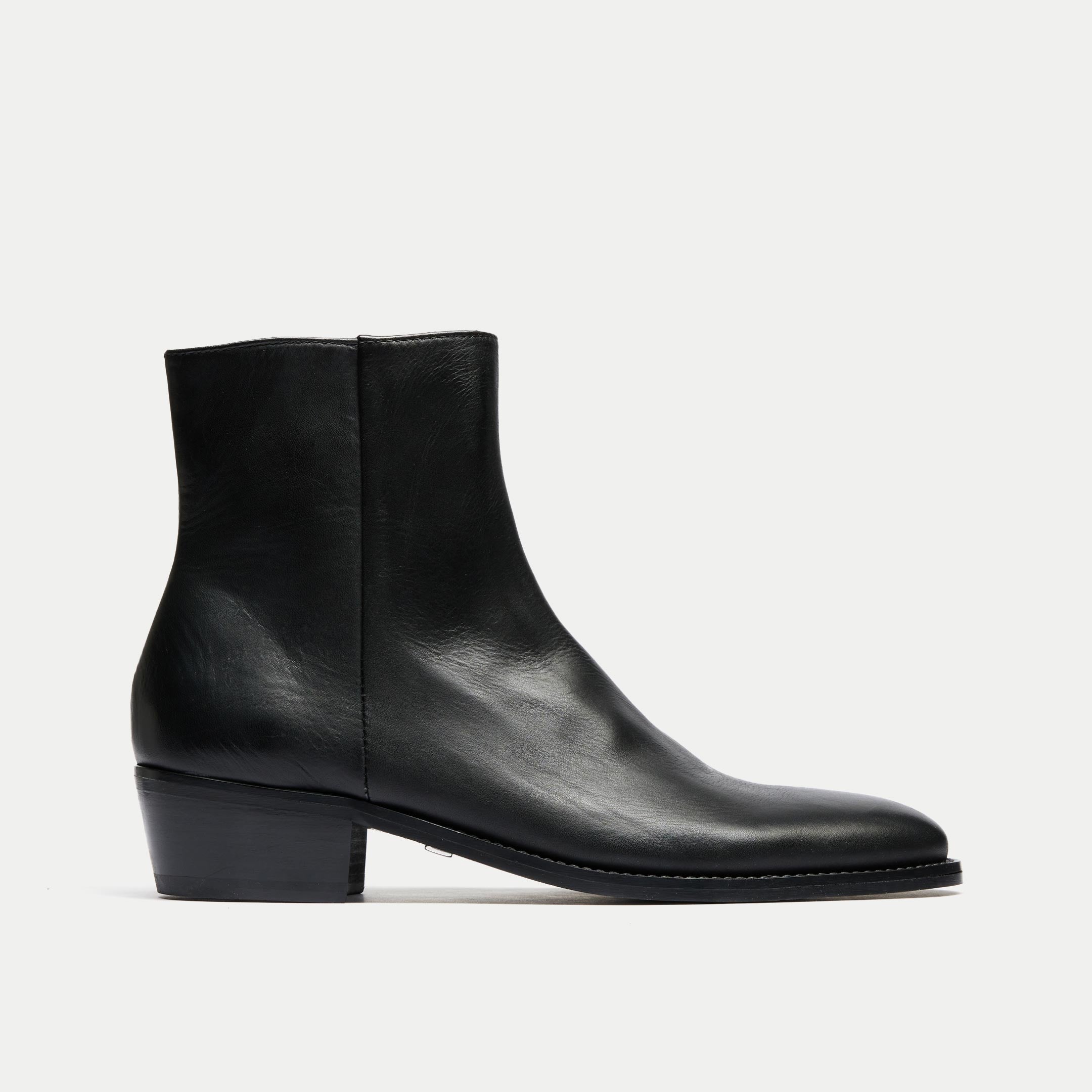 Hoxton Zip Up Cuban Heel Boot - Walk London product image