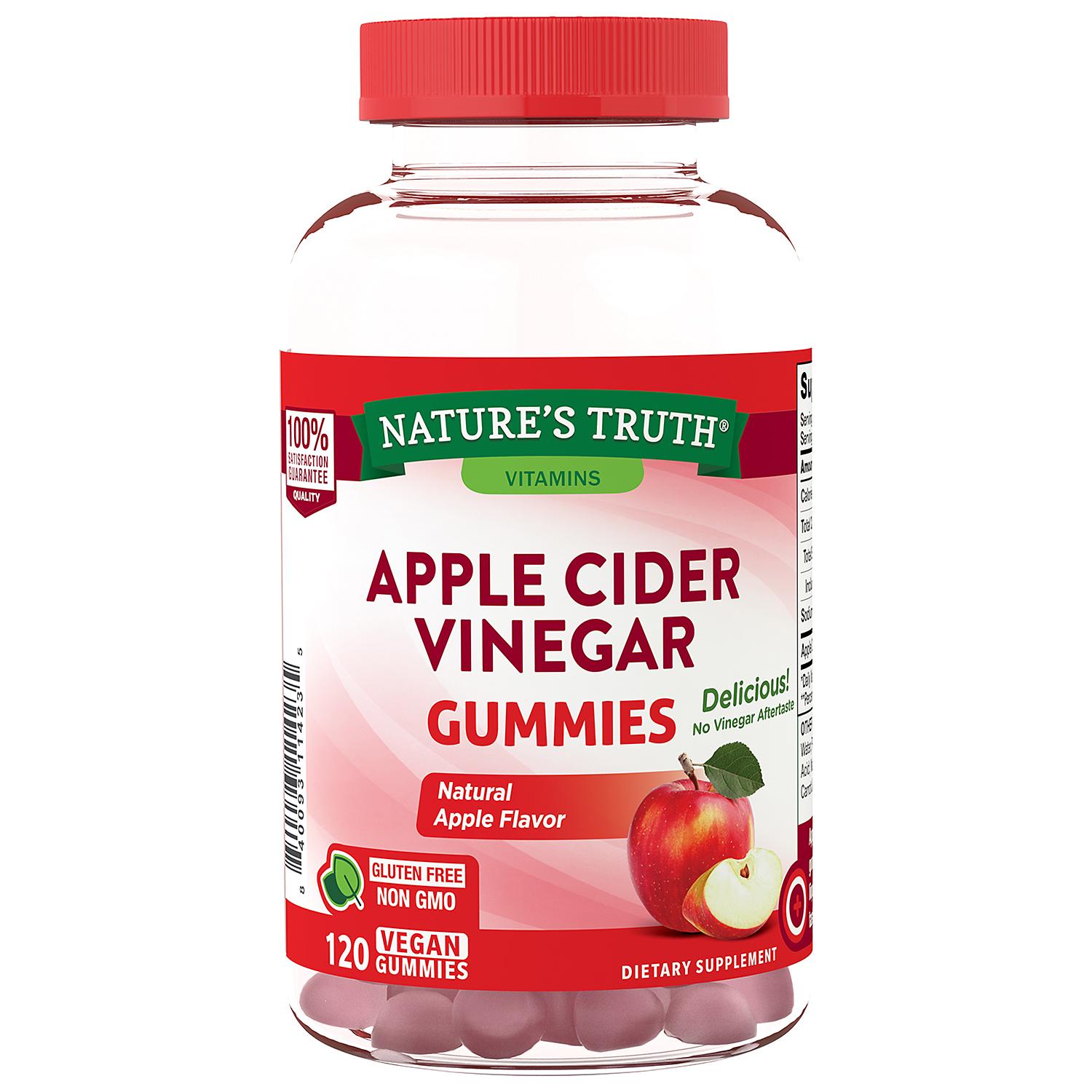 Nature's Truth Apple Cider Vinegar Gummies (120 Count)