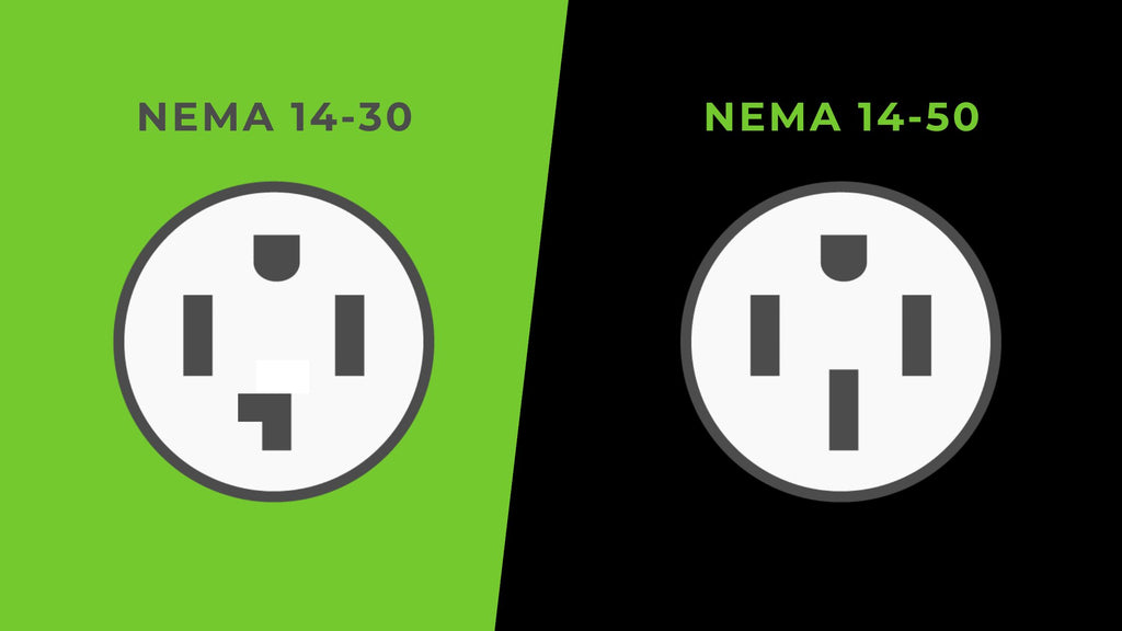 nema 14-30 and nema 14-50 plugs