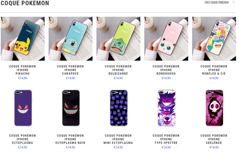 coque pokemon cadeau pokemon