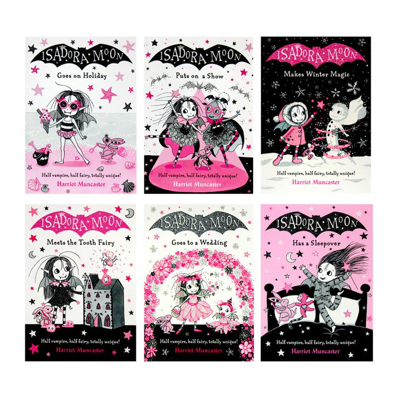 Harriet Muncaster Isadora Moon Series 2 Collection 6 Books Set Meets Lowplex 8476