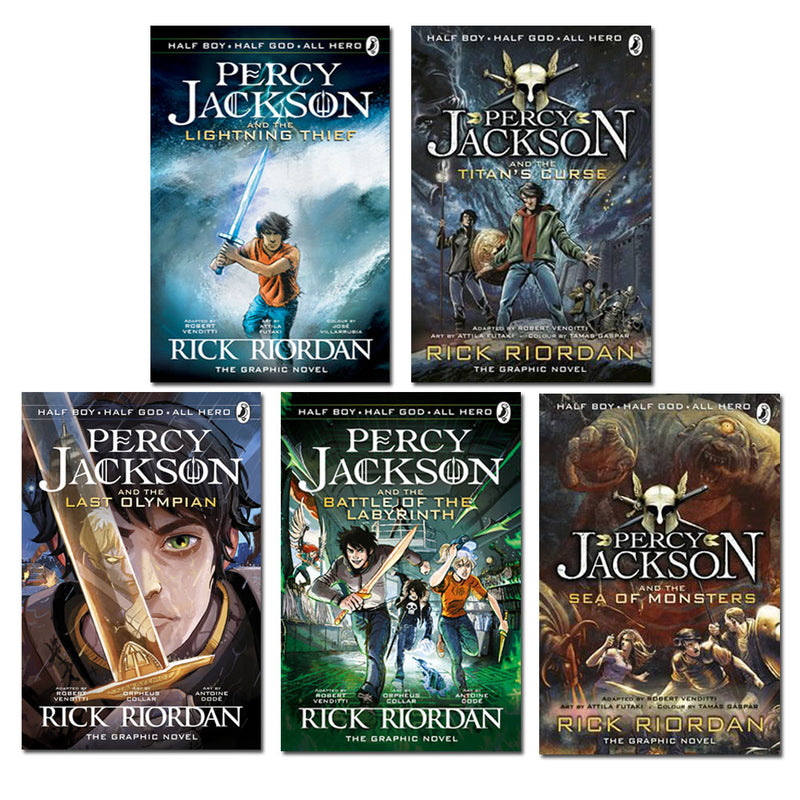 percy jackson graphic novel characters