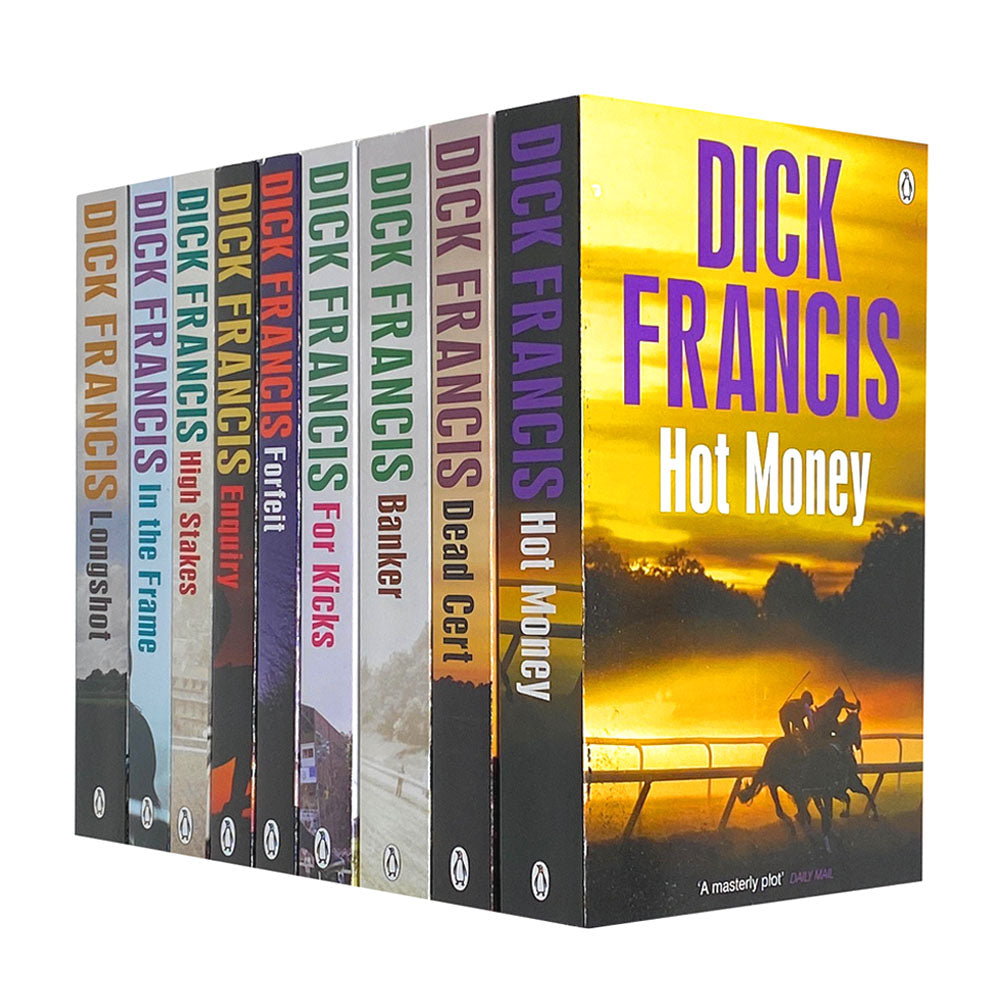 Dick Francis 9 Books Set Collection Pack Francis Thriller Series Lowplex