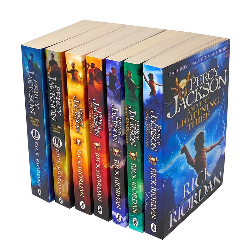 Percy Jackson & the Olympians 7 Children Book Collection Set Series il