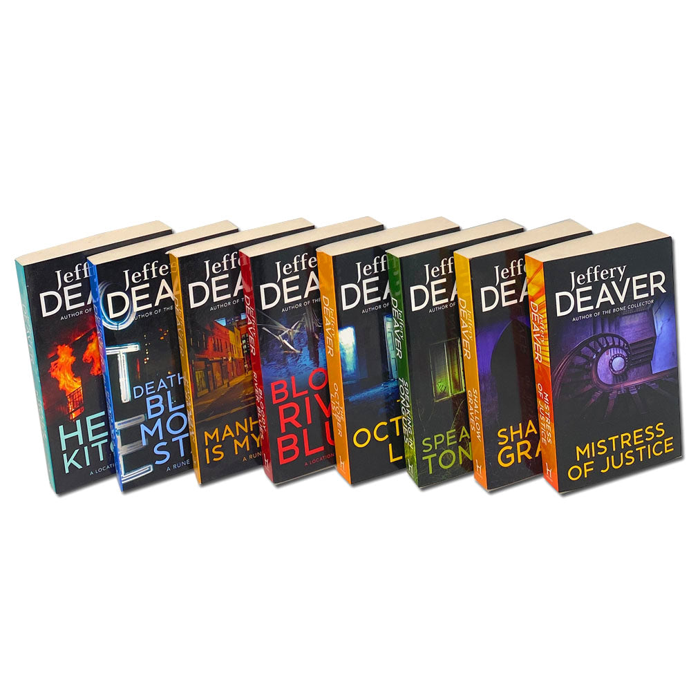 Jeffery Deaver Collection 8 Books Set Lowplex