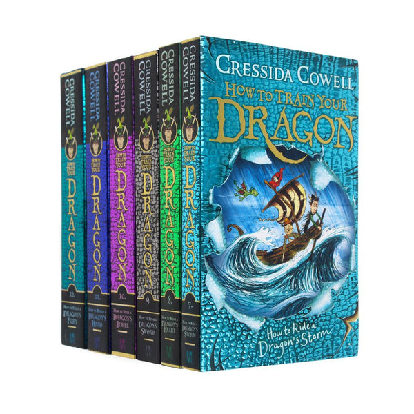 How to Train Your Dragon 12 Books Collection Set By Cressida