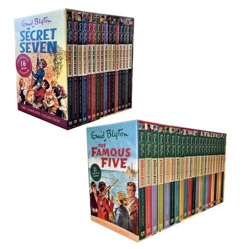 Enid Blyton The Complete Secret Seven Library 16 Books Box Set