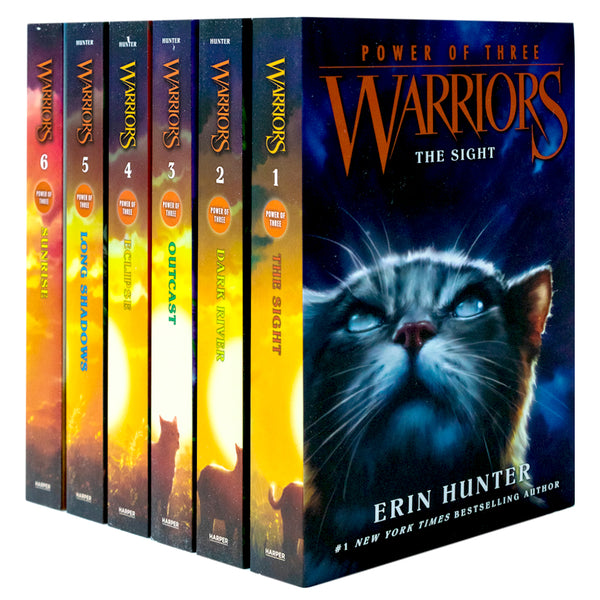 Warriors: A Vision of Shadows Box Set: Volumes 1 to 6 by Erin Hunter,  Paperback