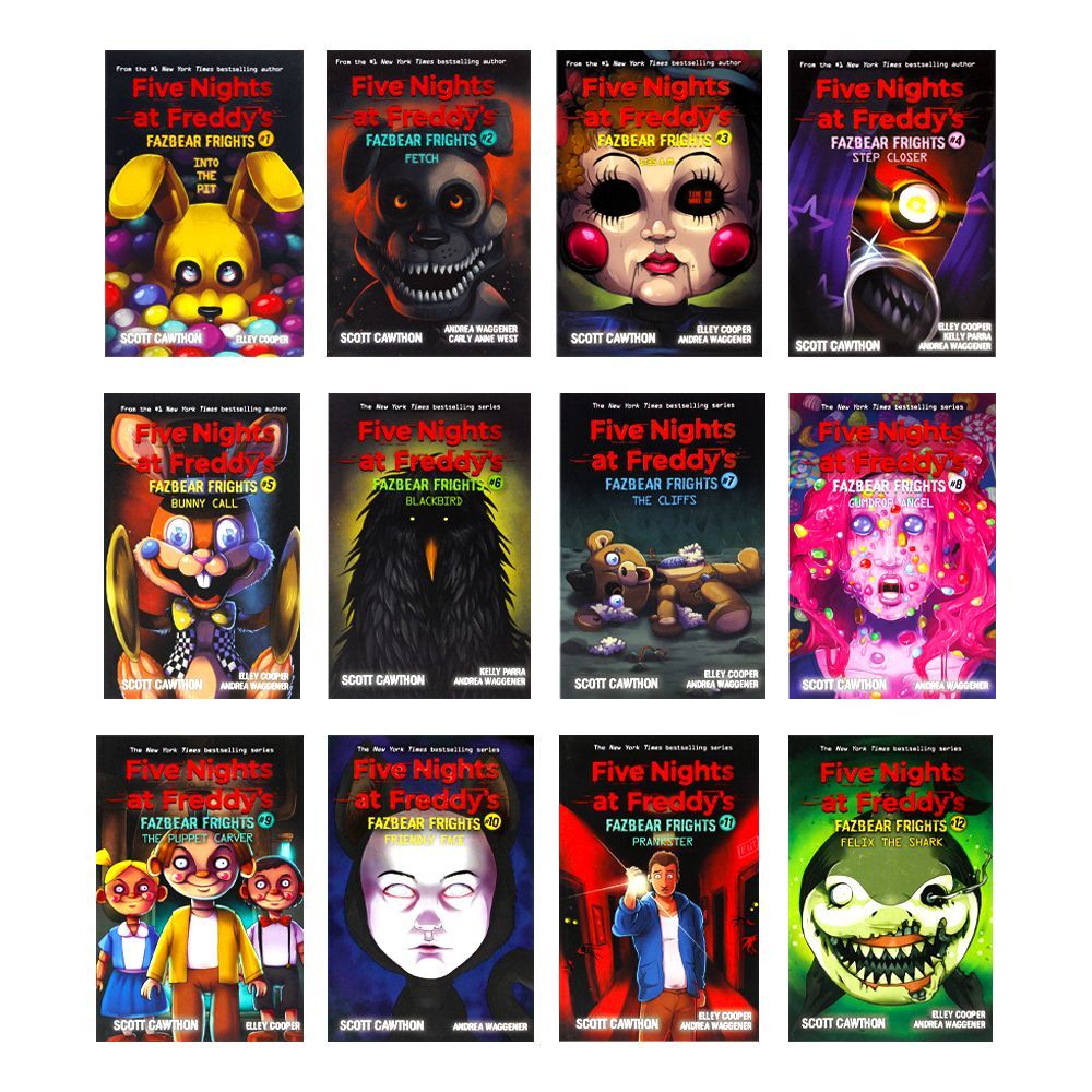 Five Nights At Freddys Fazbear Frights 8 Book Boxed Set Scott Cawthon Images And Photos Finder 