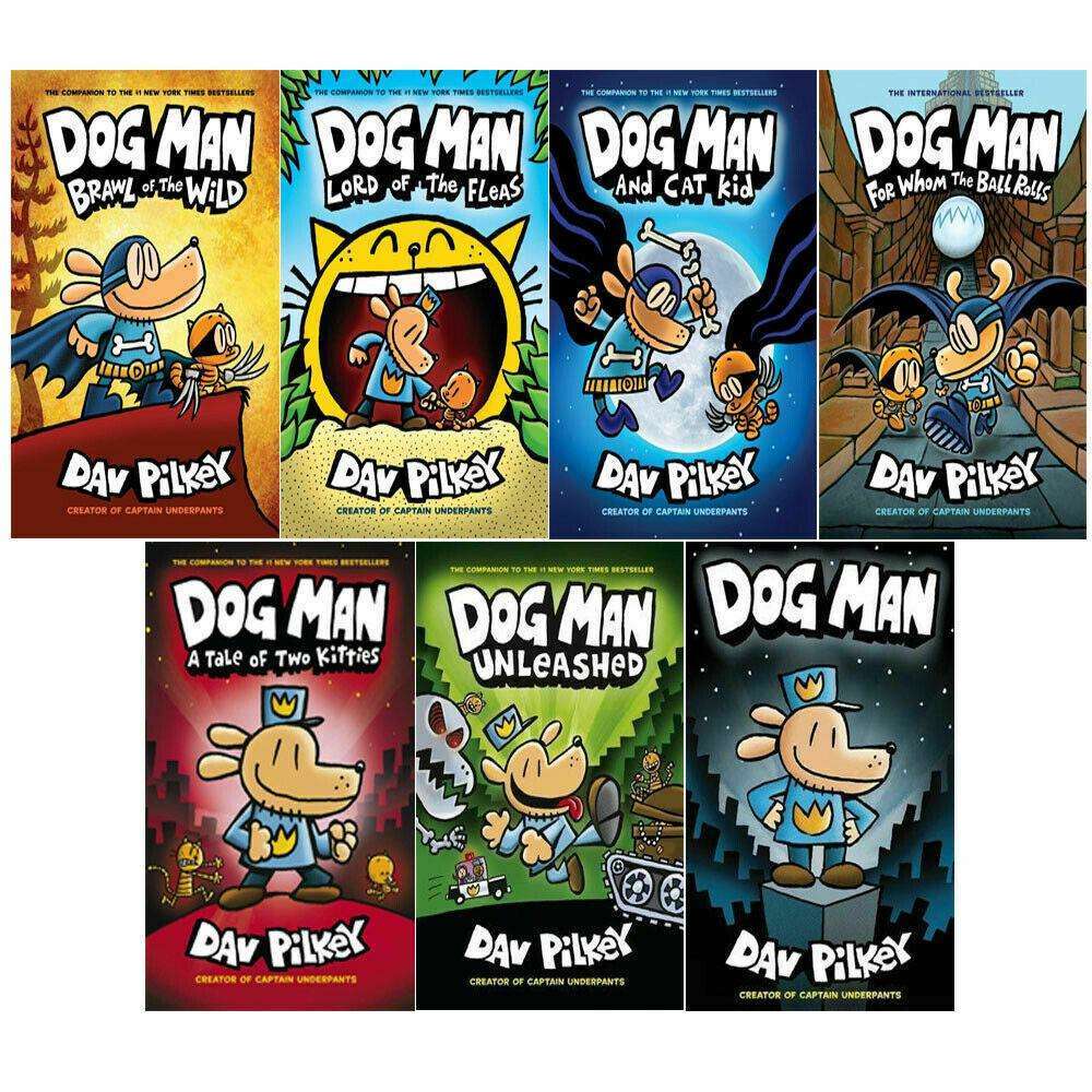 all dog man books