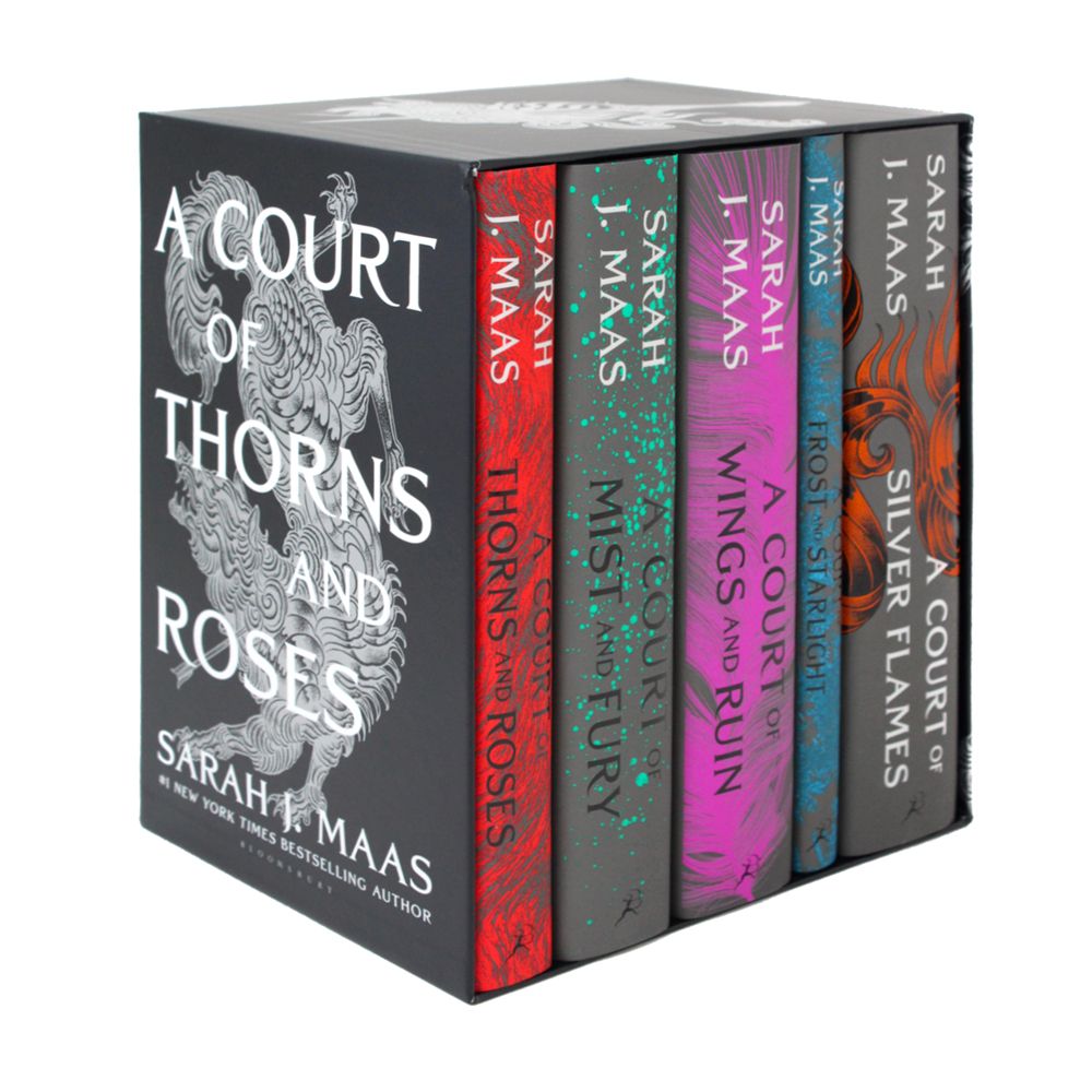 A Court of Thorns and Roses 5 Books Hardcover Box Set By Sarah J. Maas ...