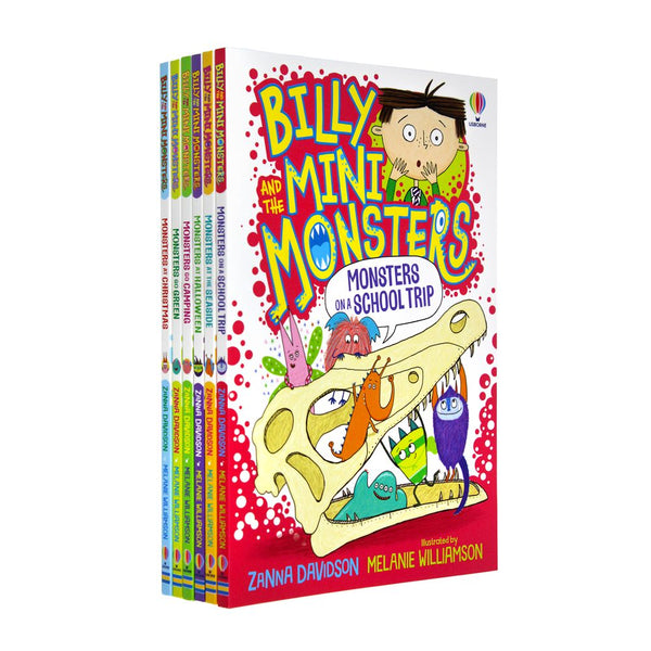 Billy and the Mini Monsters 4 Books Collection Set by Zanna