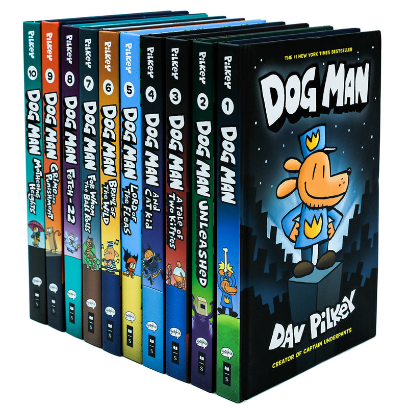 whats the order of the dog man books