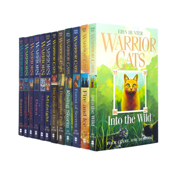 Warrior Cats: Series 4 Omen of the Stars by Erin Hunter 6 Books Collec —  Books2Door