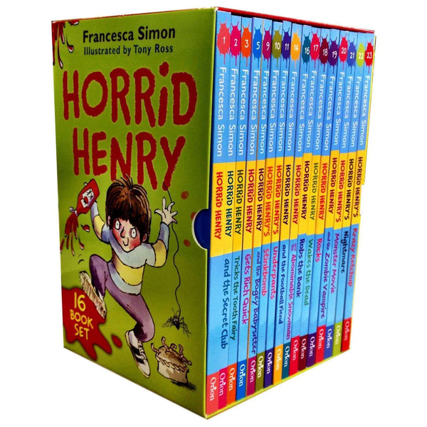 Horrid Henry Early Reader Set 25 Books Collection Box Set by