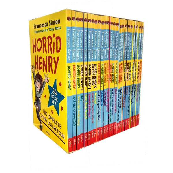 Horrid Henrys Loathsome Library 30 Books Collection Box Gift Set 