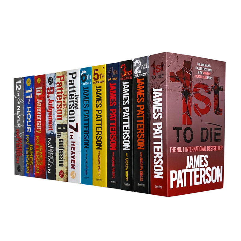 Womens Murder Club 12 Books Collection Set By James Patterson (Books 1 –  Lowplex