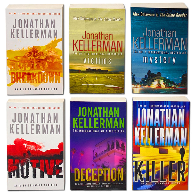 Jonathan Kellerman collection 6 books set Lowplex