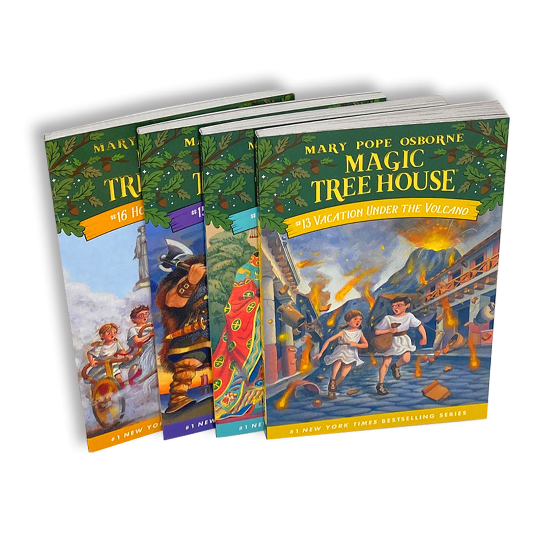 Magic Tree House Series Collection 4 Books Box Set 1316 Lowplex