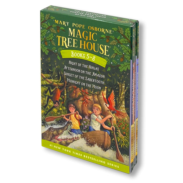 Magic Tree House Collection, Books 5-8 (Magic Tree House Series) by Mary  Pope Osborne, Paperback