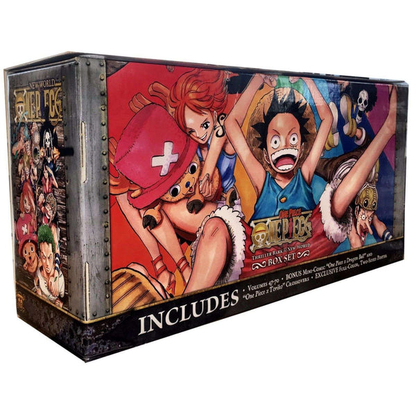 One Piece Box Set 2: Skypiea and Water Seven: Volumes 24-46 with Premium  (2) (One Piece Box Sets)