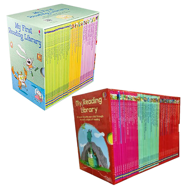 Usborne My First Reading Library 50 Books Set Collection - Read At