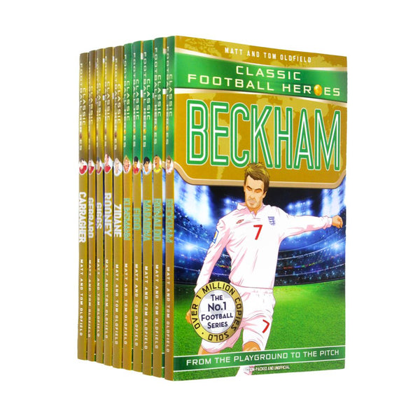 Ultimate Football Heroes Series 1 Collection 10 Books Set By Matt