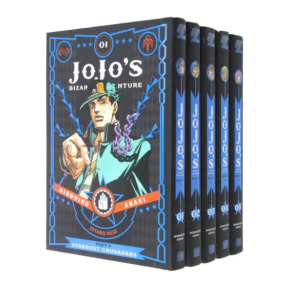 JoJo's Bizarre Adventure manga Golden Wind 5 parts 30-39 set Box