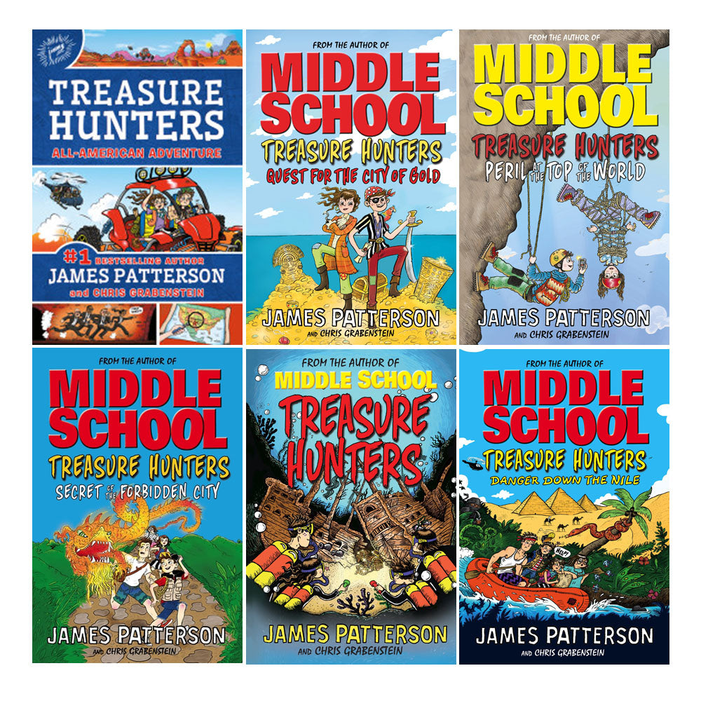 james patterson treasure hunters series