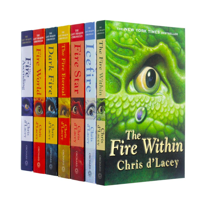 The Last Dragon Chronicles Collection 7 Books Box Set by Chris d'Lacey Paperback