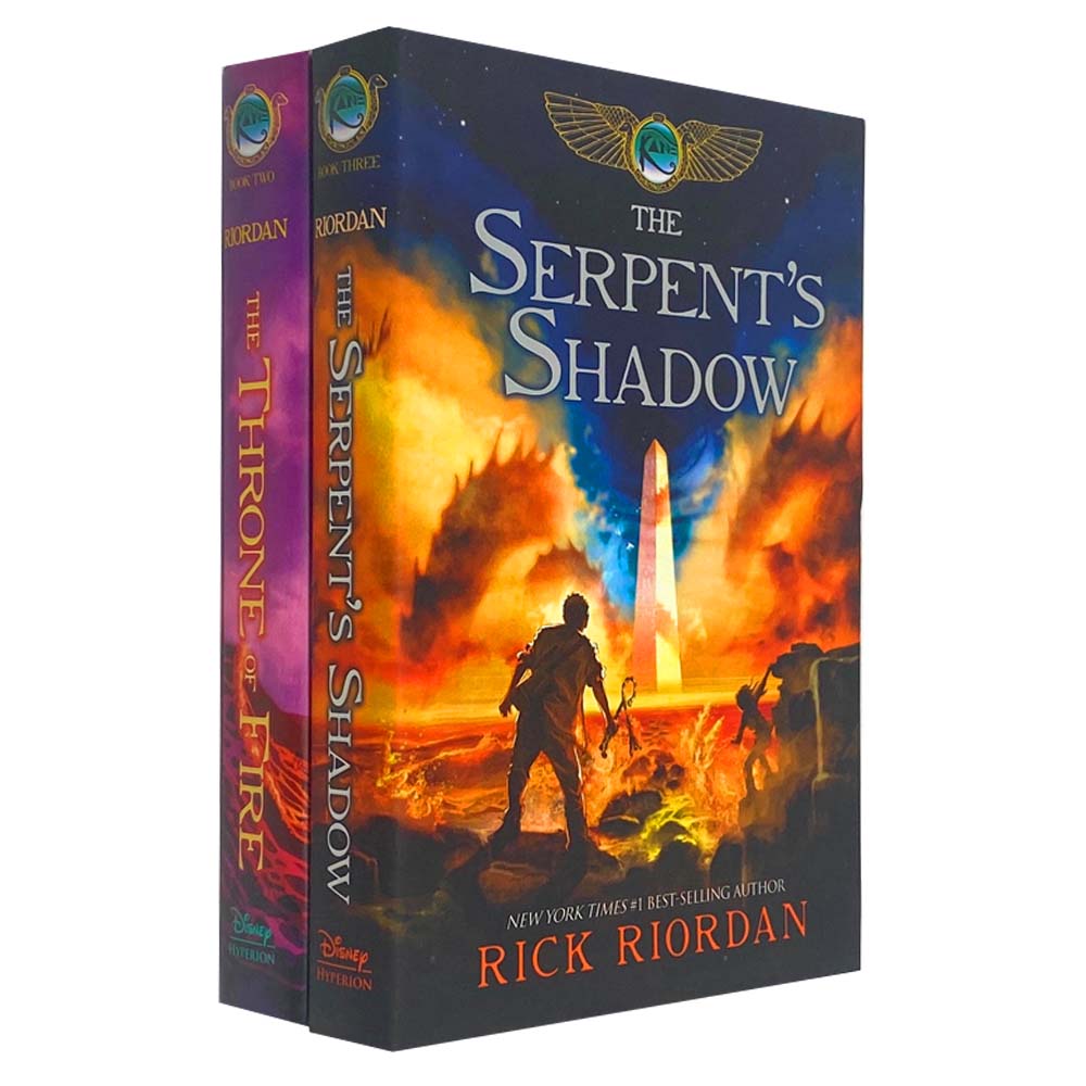 Kane Chronicles Series 5 Books Collection Set By Rick Riordan by Rick Riordan