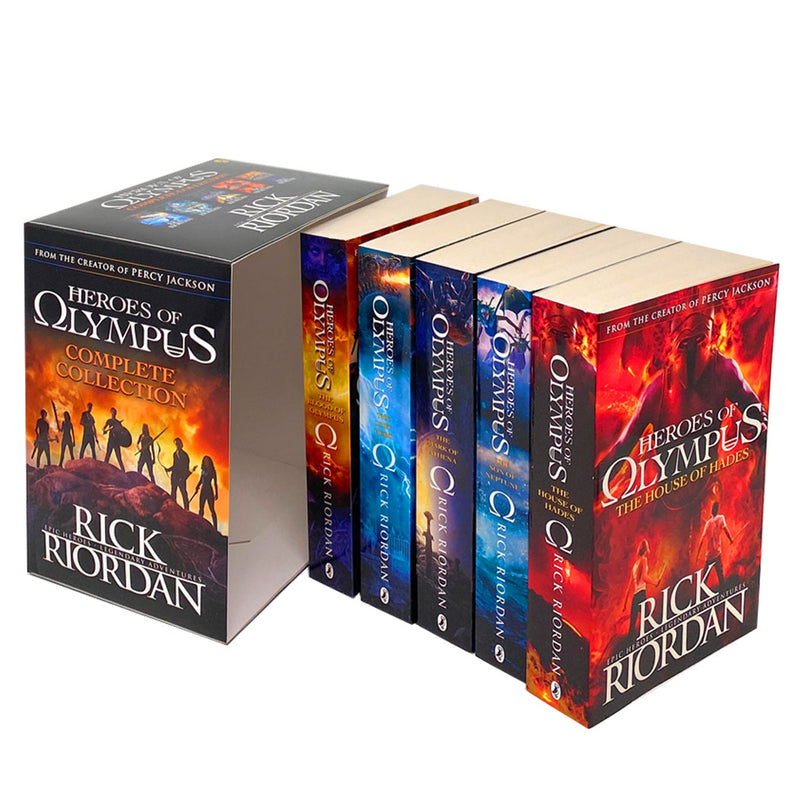 the heroes of olympus book series