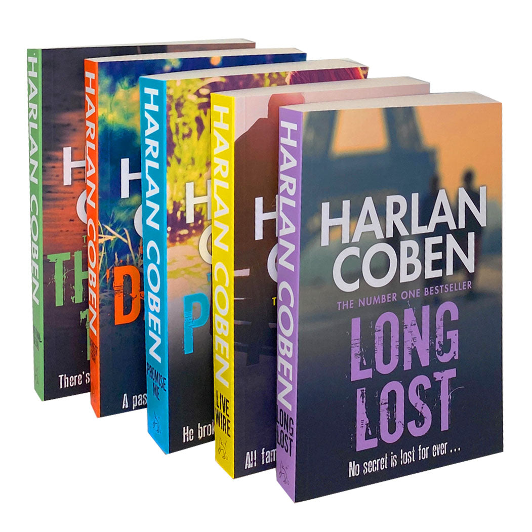 Harlan Coben 5 Book Set, The Final Detail, Darkest Fear, Promise Me