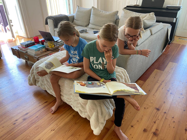 Kids Reading Personalized Books