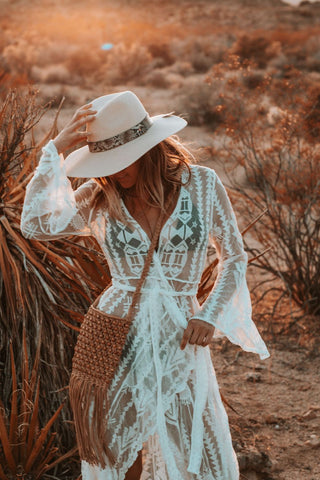 Boho swimsuit cover up