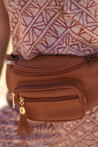 leather fanny pack