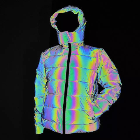 benjamin reflective puffer jacket