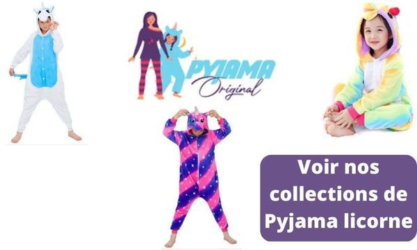 Collection pyjama licorne