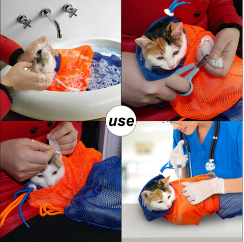 Cat Grooming Bag - Marshmallow Cat Bed