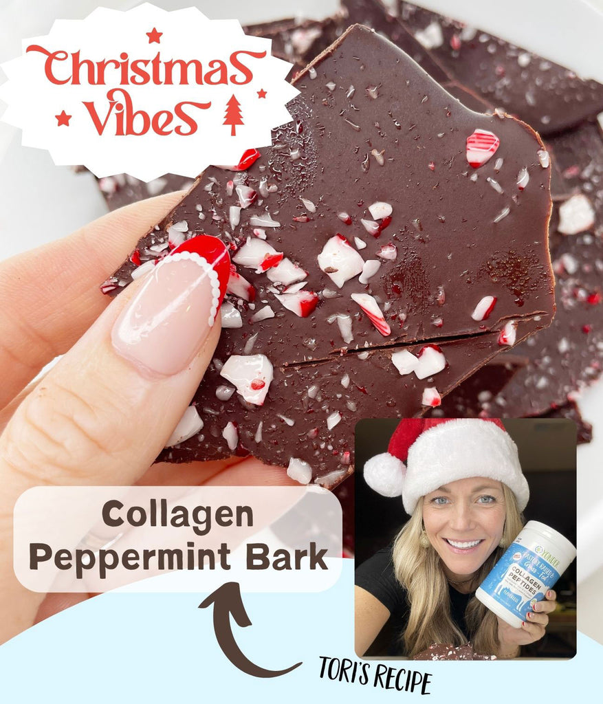 collagen peppermint chocolate bark recipe